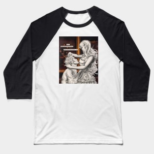 LeoSaya Statue v1 Baseball T-Shirt